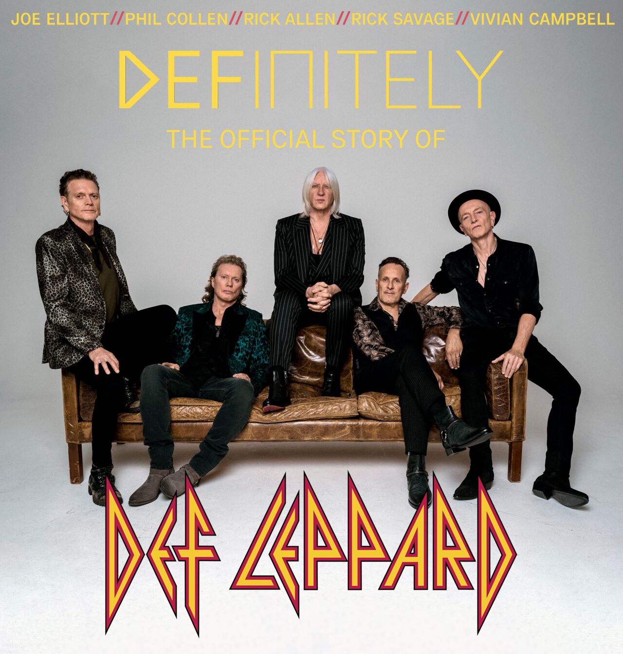 直筆サイン本‼︎】DEFINITELY デフレパード DEF LEPPARD DEFINITELY