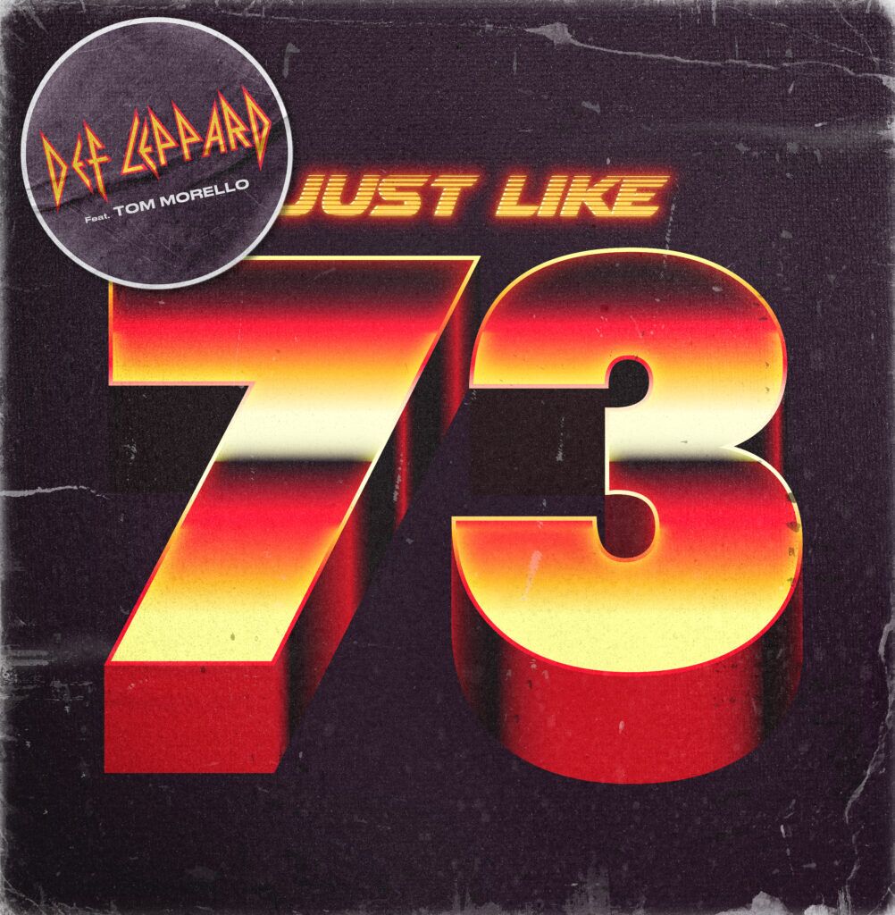 Def Leppard デフ・レパード Just Like 73 サイン付 73-COVER-artwork-9-APR-24-